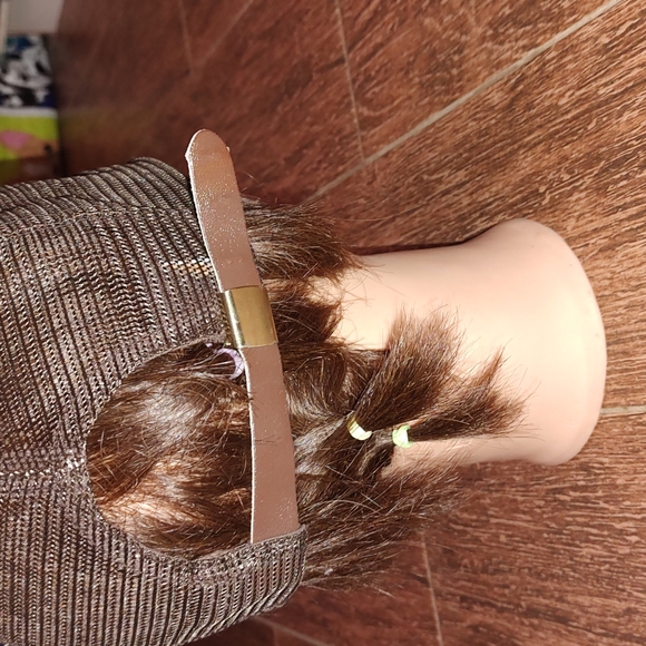 Vintage 90s Tyson Brown Rope Strapback Trucker Hat Baseball Cap Mesh Made In USA - Picture 8 of 11